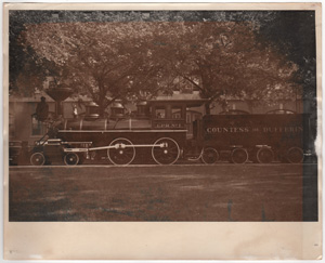 Canadian Pacific Railway (CPR) antique photos of trains